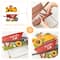 Glitzhome® 2.5ft. Fall Metal Wheel Barrow Pumpkin Yard Stake